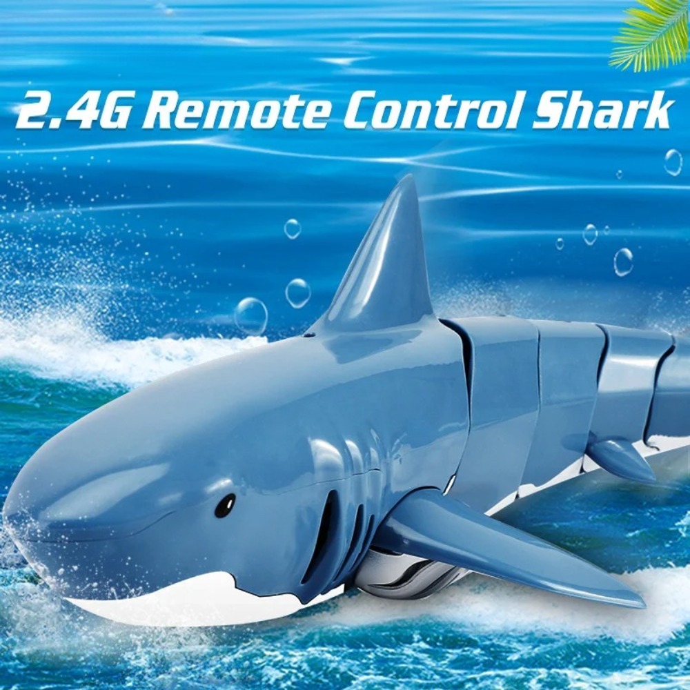 Kids Educational Resources - Barco Tiburón Eléctrico Realista con Control