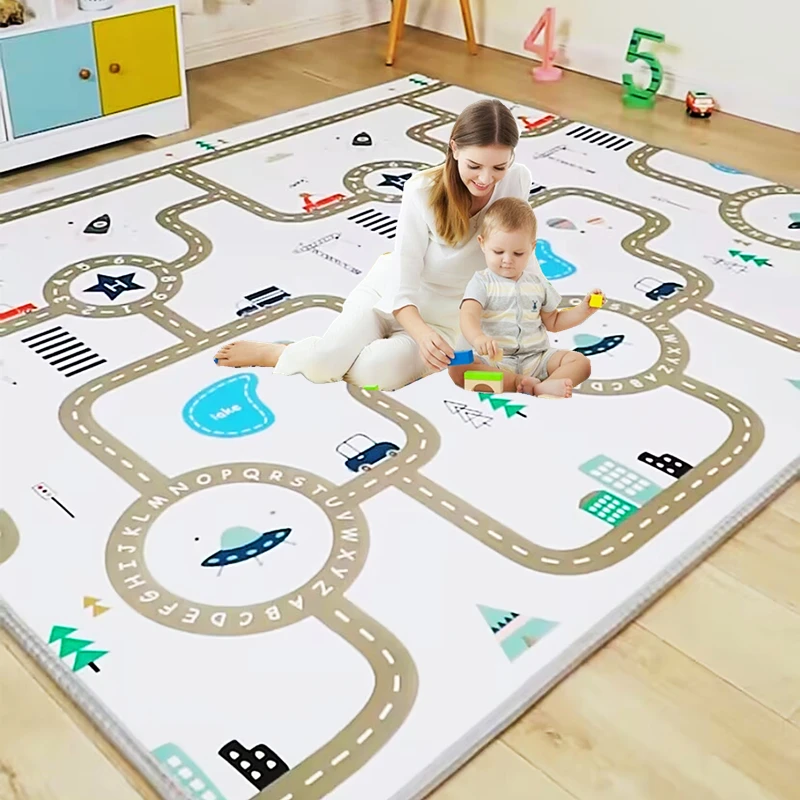 Kids Educational Game 2 - Alfombra de juego de dibujos animados,
