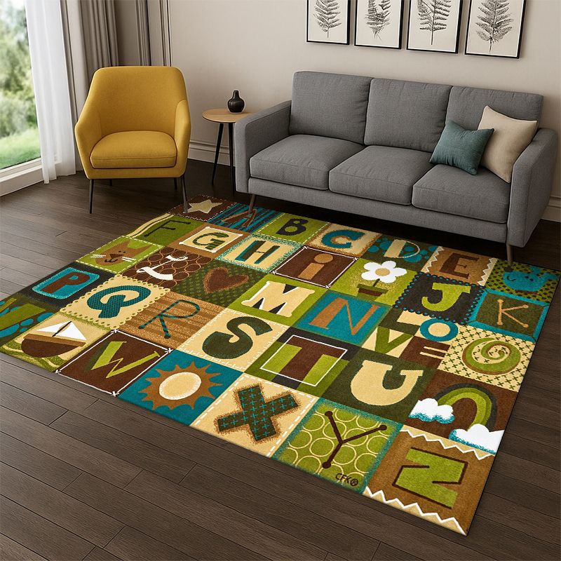 Abc Kids Early Education - Alfombra de Juego Infantil con Diseño