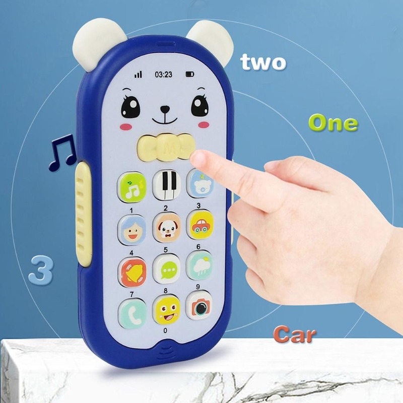 Kids Education Mobile - Juguete de Teléfono para Bebés, Máquina