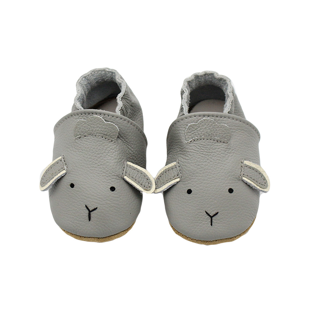 Kids Education Steps - Zapatos de cuna informales de cuero