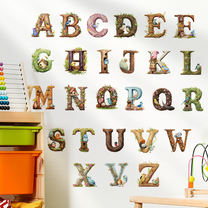 Abc Kids Early Education - Calcomanía de pared de vinilo con