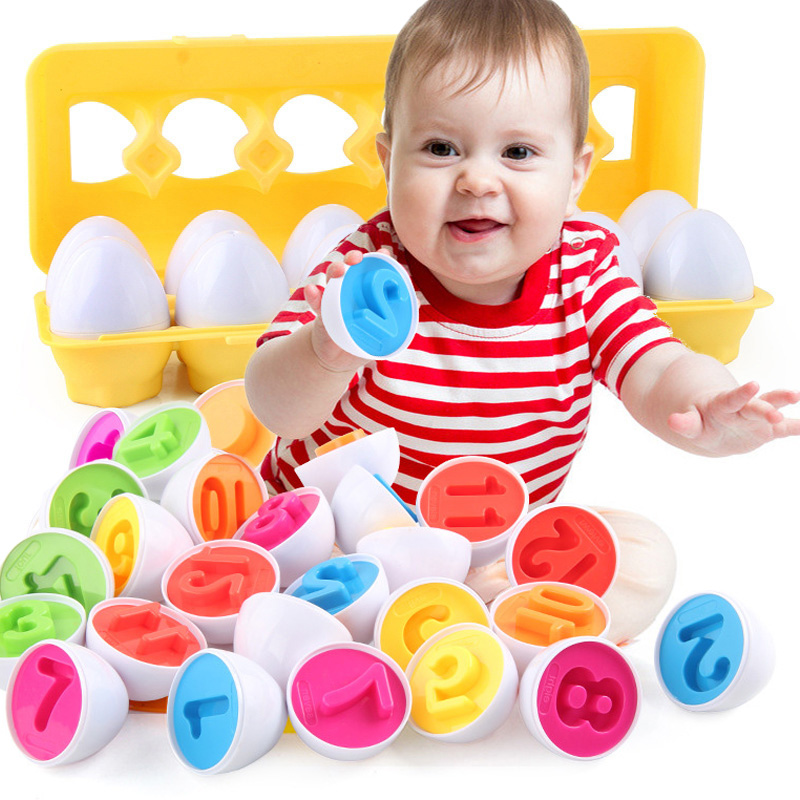 Kids Educational Game 2 - Juguete de huevos inteligentes Montessori para