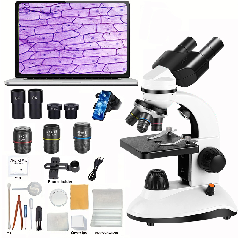 Education Kids Definition - Microscopio Binocular, LED de Alta Definición