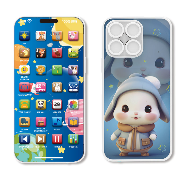 Kids Education Mobile - Juguete musical para teléfono de bebé,
