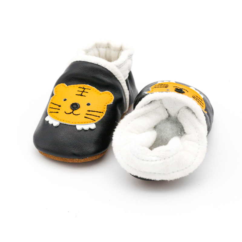 Kids Education Steps - Zapatos de cuna informales de cuero