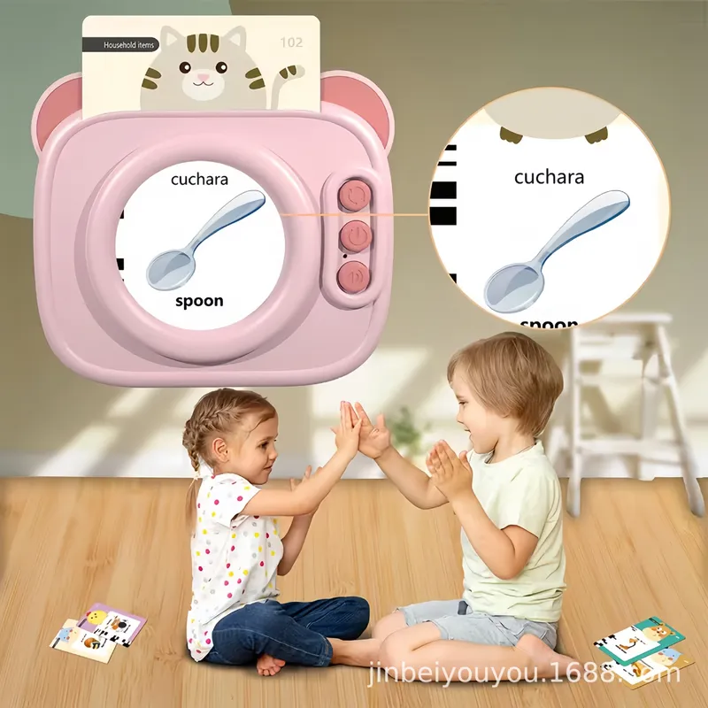 Máquina Lectora de Tarjetas Ed - English Kids Education reseña y precio