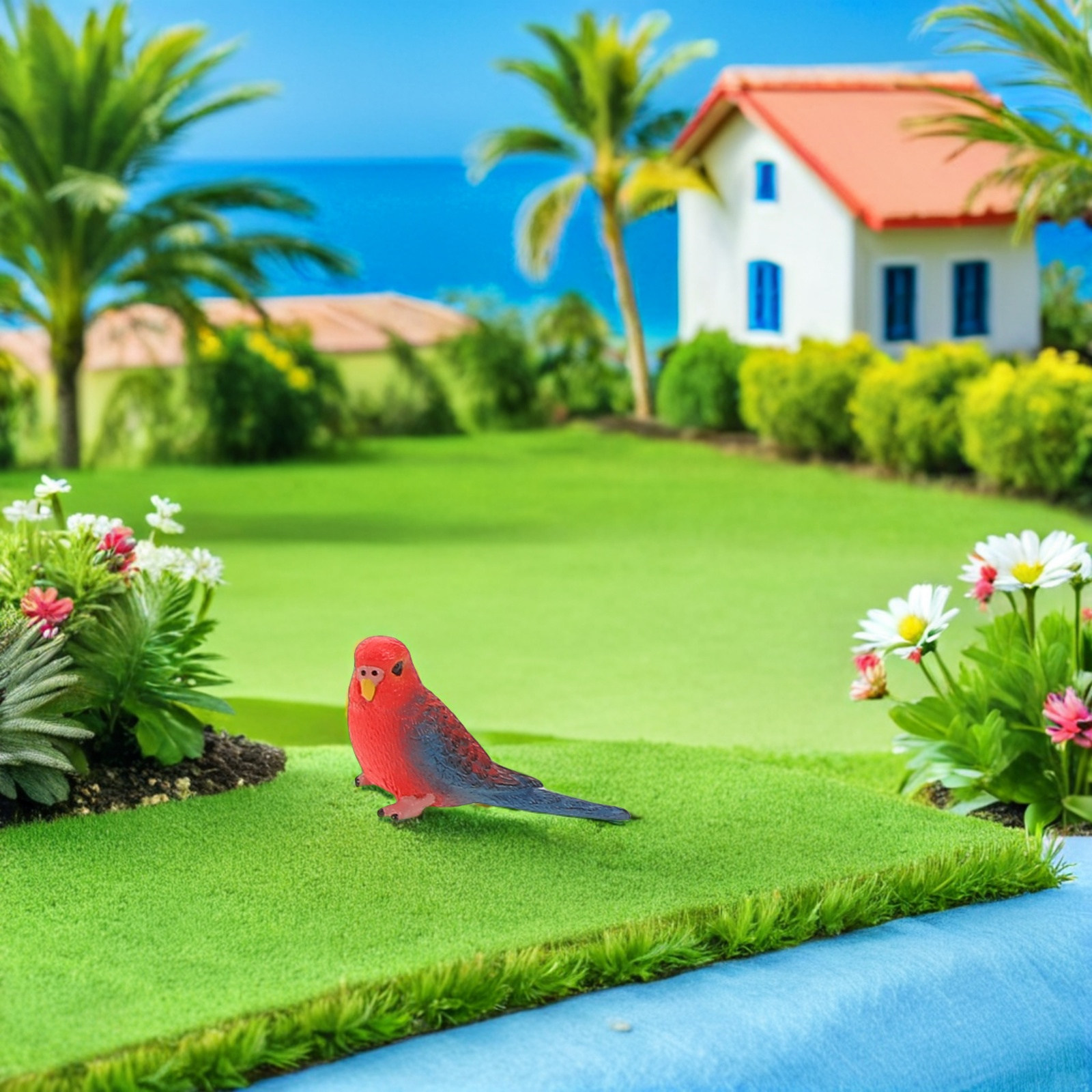 6 Piezas de Loros Artificiales - Kids Education Learning reseña y precio
