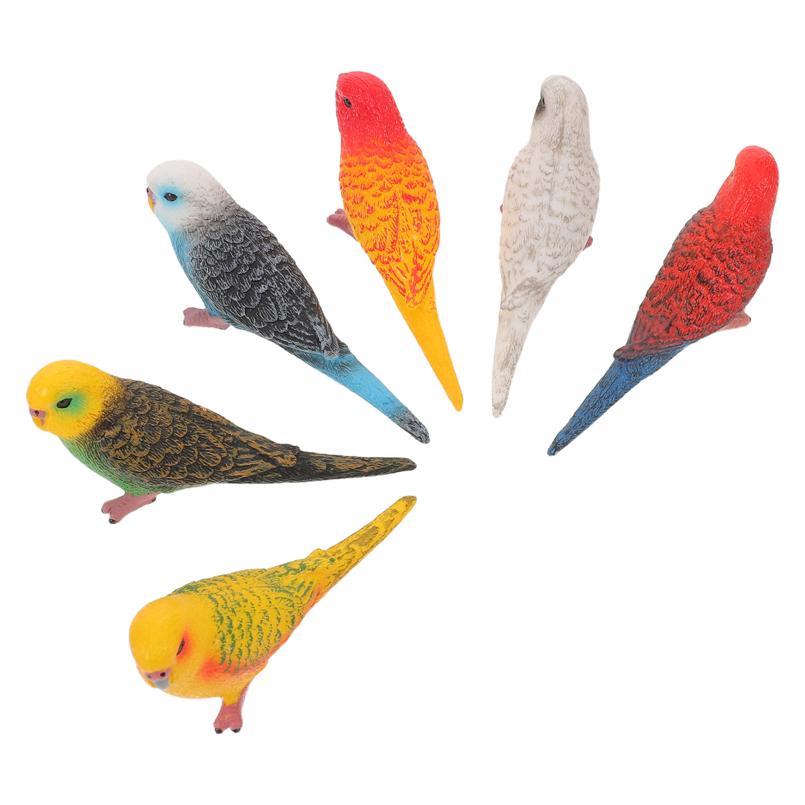 6 Piezas de Loros Artificiales - Kids Education Learning reseña y precio