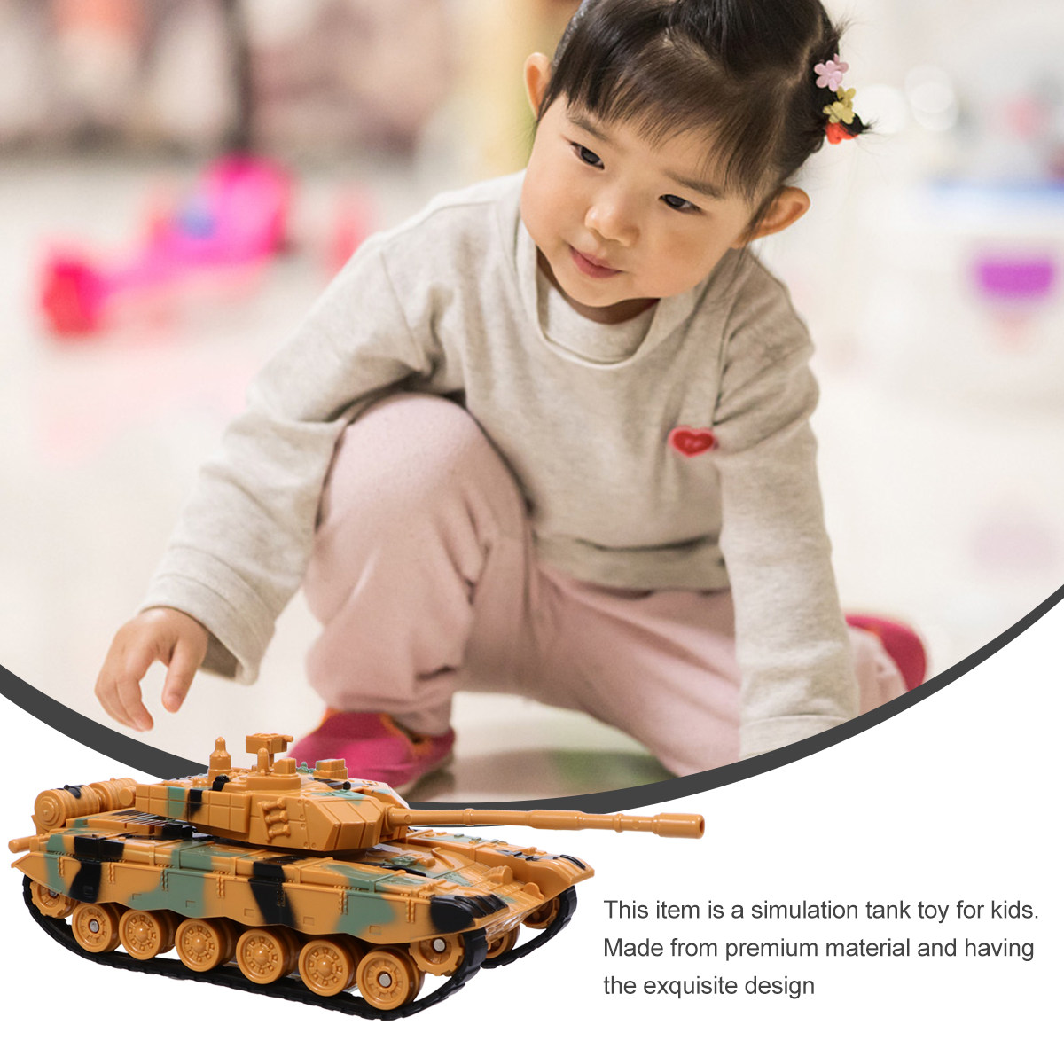 Tanque del Ejército Detallado  - Kids Education Learning reseña y precio