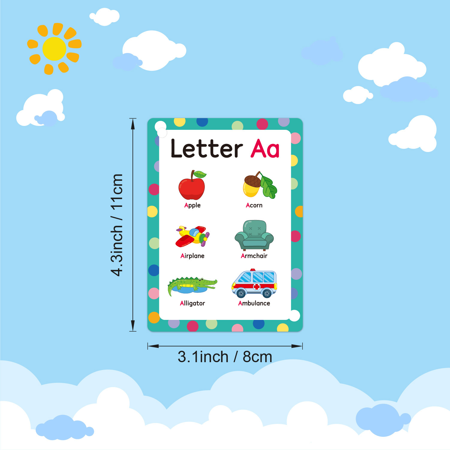 Tarjetas Flash ABC Phonics par - Abc Kids Early Education reseña y precio