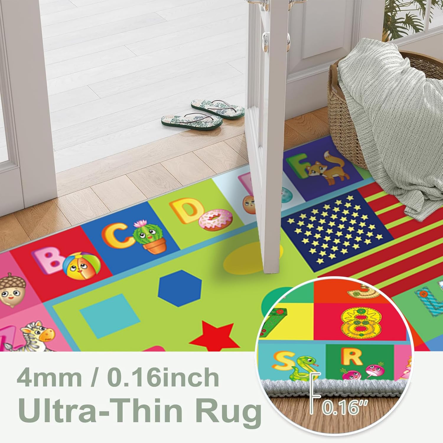 Alfombra ABC para habitación d - Abc Kids Early Education reseña y precio