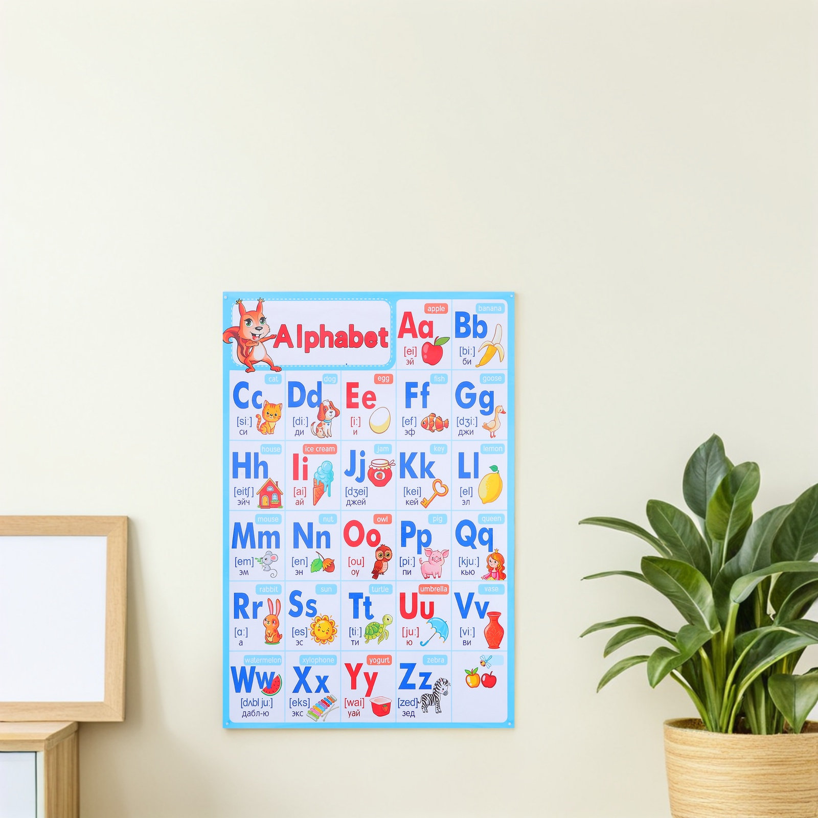 Póster del Alfabeto ABC para P - Abc Kids Early Education reseña y precio