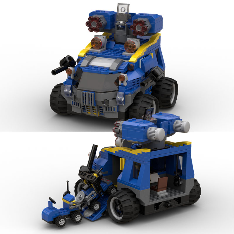 1379 Uds. MOC Earth Defense HQ - Education Kids Definition reseña y precio