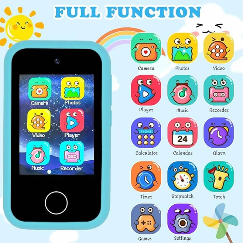 Cámara Digital para Niños, Tel - Kids Education Mobile reseña y precio