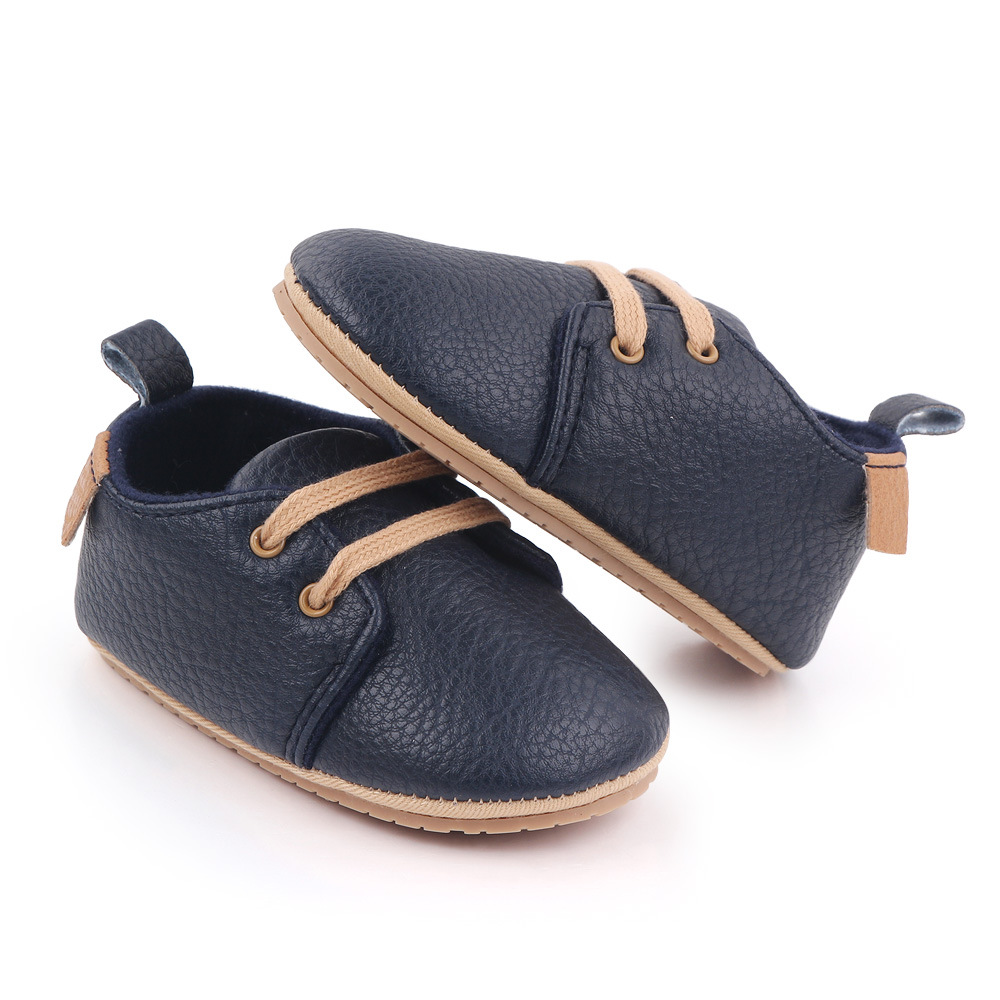 Zapatos informales de cuero pa - Kids Education Steps reseña y precio