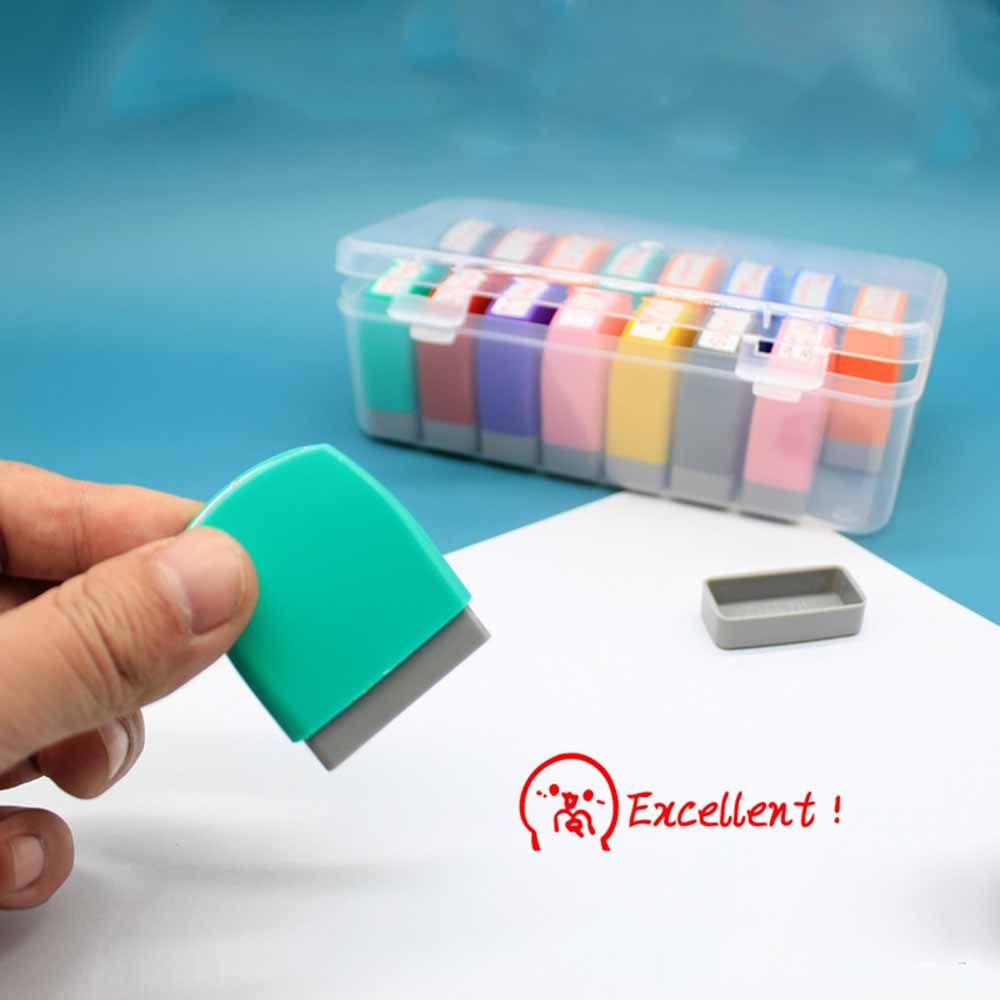 Sello de estímulo de tinta aut - English Kids Education reseña y precio