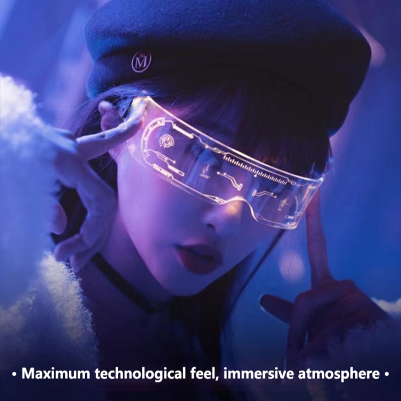 Gafas LED Eléctricas Cyberpunk - English Kids Education reseña y precio