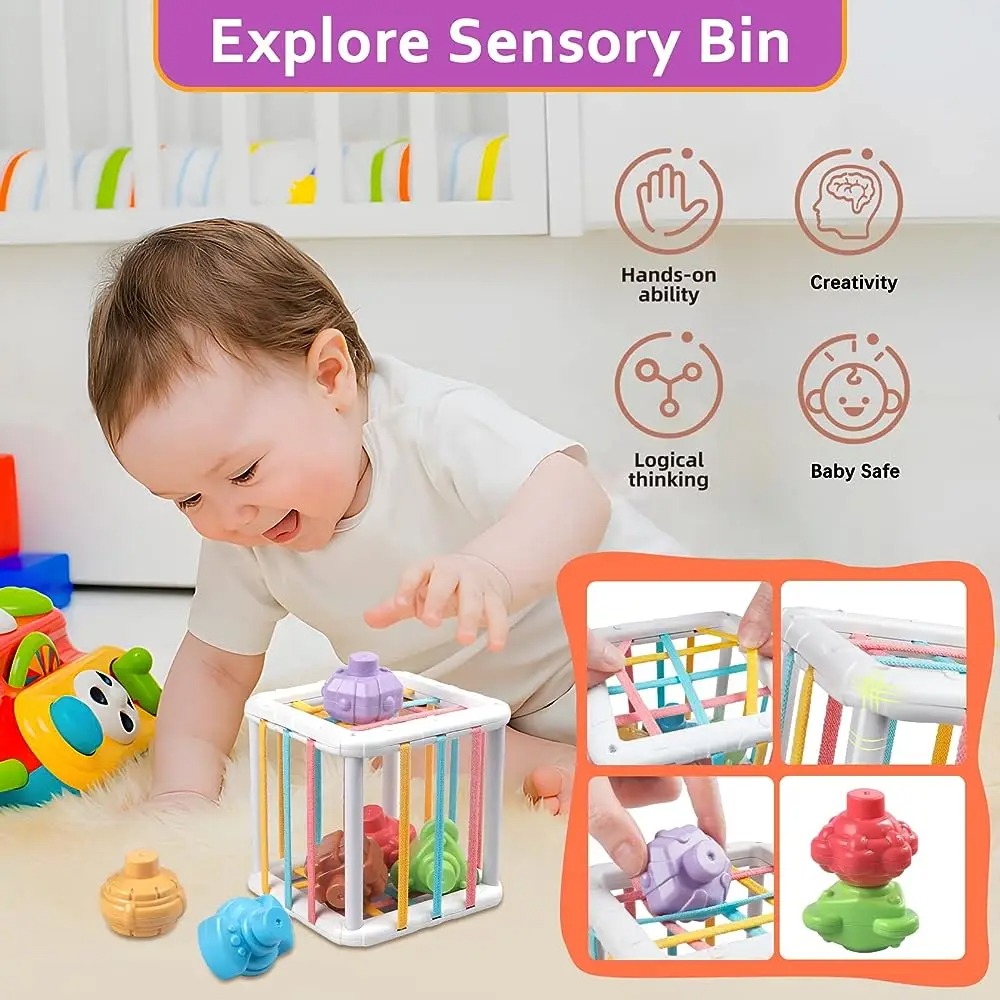 Cubo de Clasificación de Forma - Kids Educational Resources reseña y precio