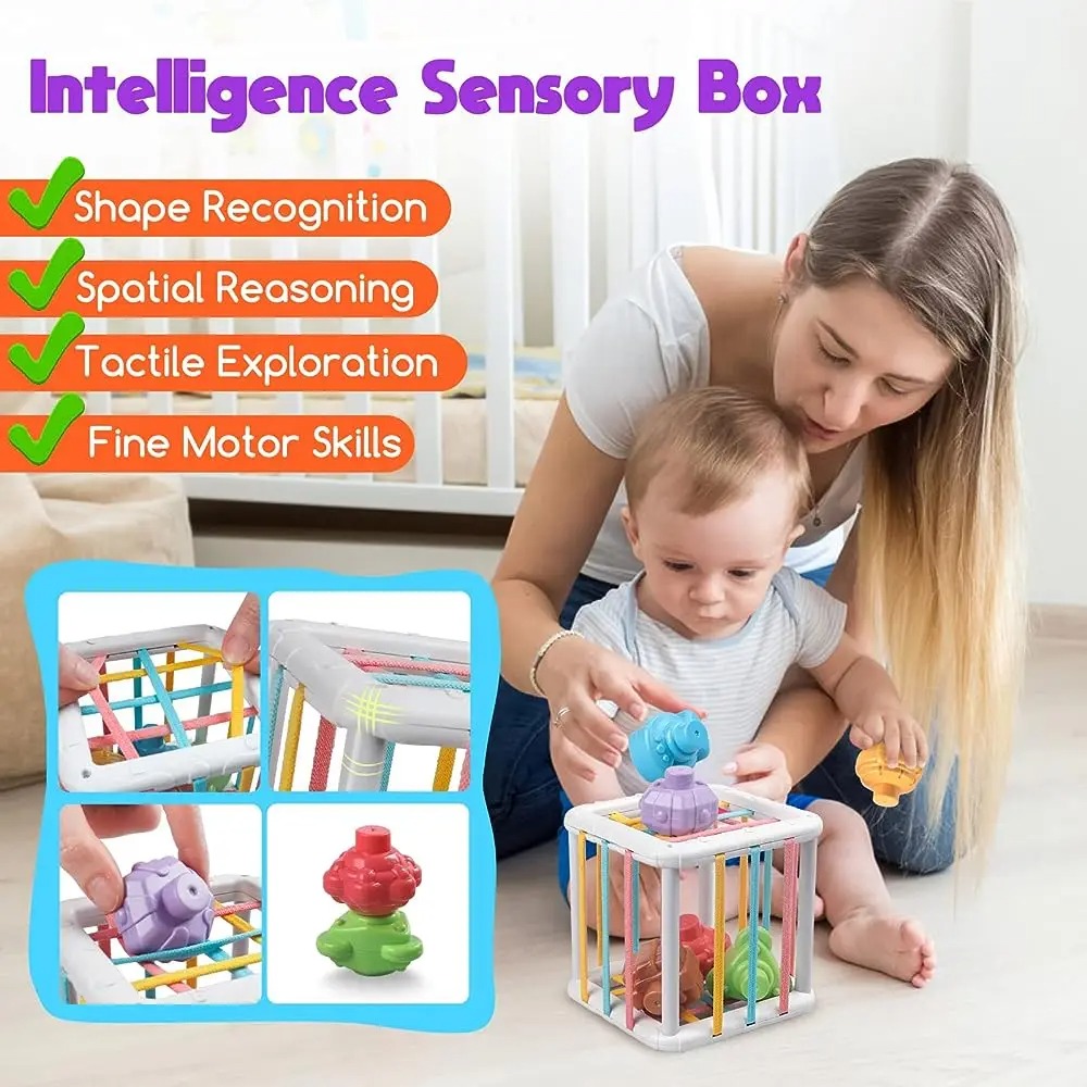 Cubo de Clasificación de Forma - Kids Educational Resources reseña y precio