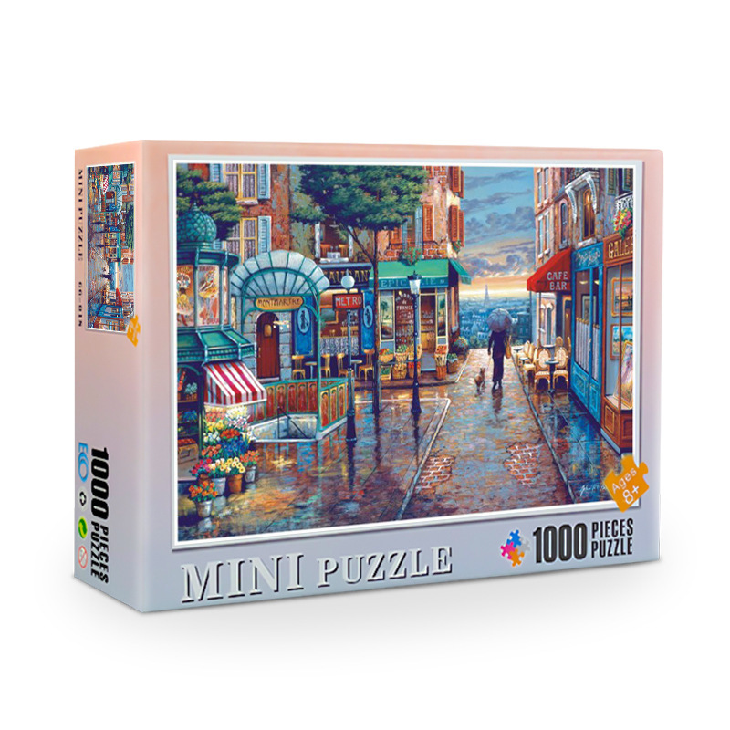 Mini rompecabezas de 1000 piez - Puzzle Map World reseña y precio