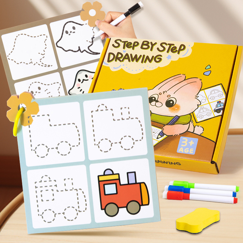 Juguetes de dibujo Montessori  - Kids Education Steps reseña y precio