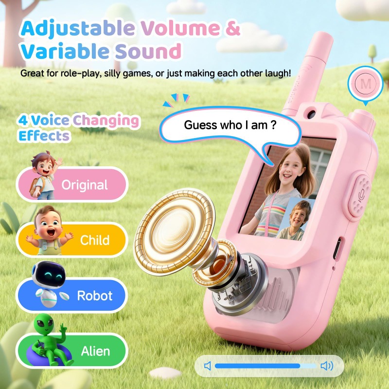 Walkie Talkies Magecam con Vid - Kids Educational Videos reseña y precio
