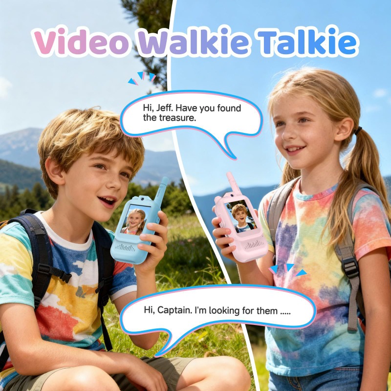 Walkie Talkies Magecam con Vid - Kids Educational Videos reseña y precio