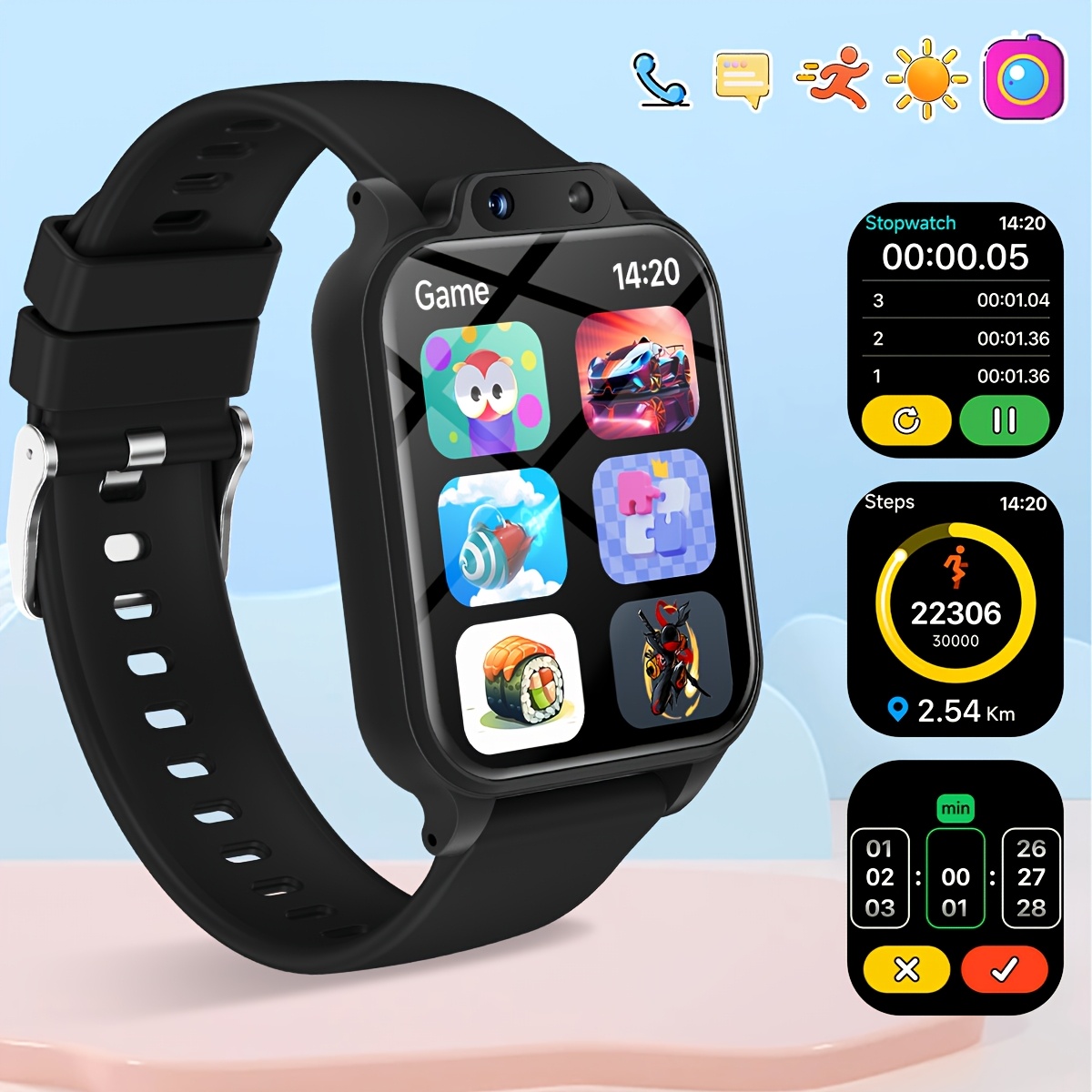 Reloj Inteligente para Niños c - Kids Educational Game 2 reseña y precio