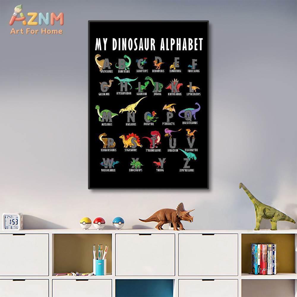 AZNM Impresión artística en li - Kids Education Background reseña y precio