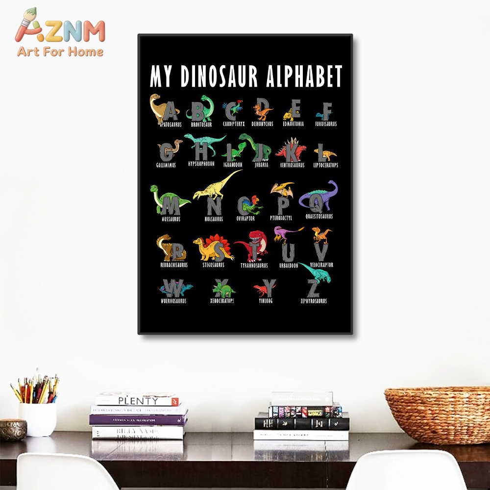 AZNM Impresión artística en li - Kids Education Background reseña y precio