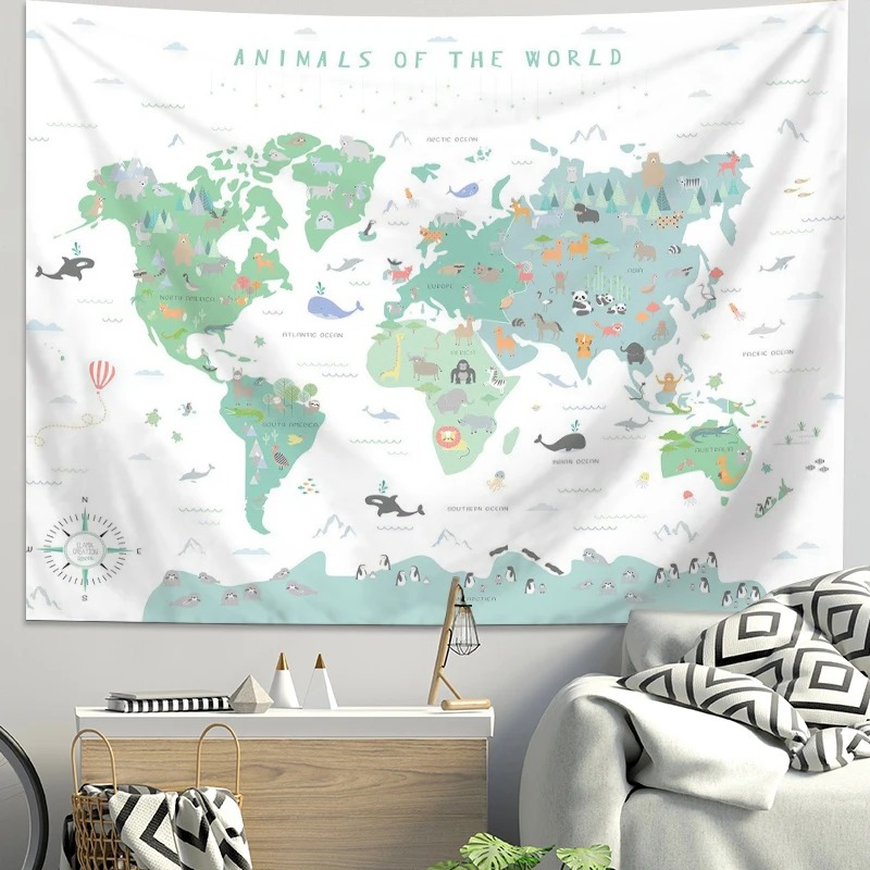 Tapiz de Pared de Poliéster co - Kids Education Background reseña y precio