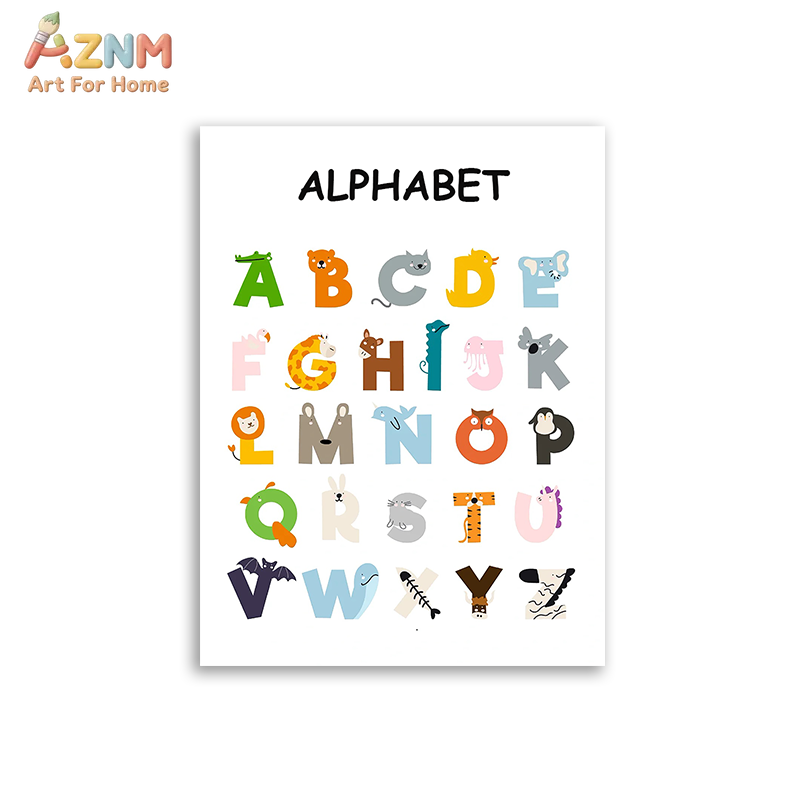 AZNM - Lienzo educativo con nú - Kids Education Learning reseña y precio