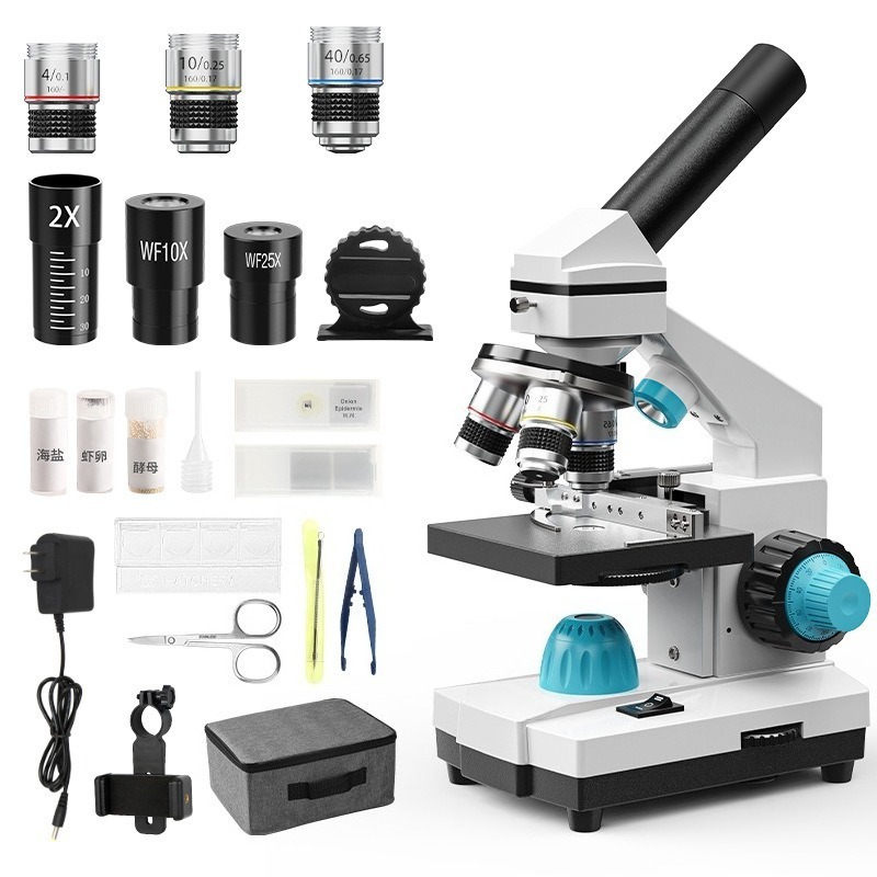 Microscopio biológico para niñ - Education Kids Definition reseña y precio