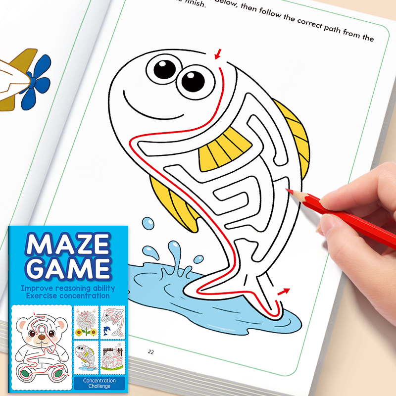 Libro de dibujo Maze Fun para  - Education Kids Definition reseña y precio