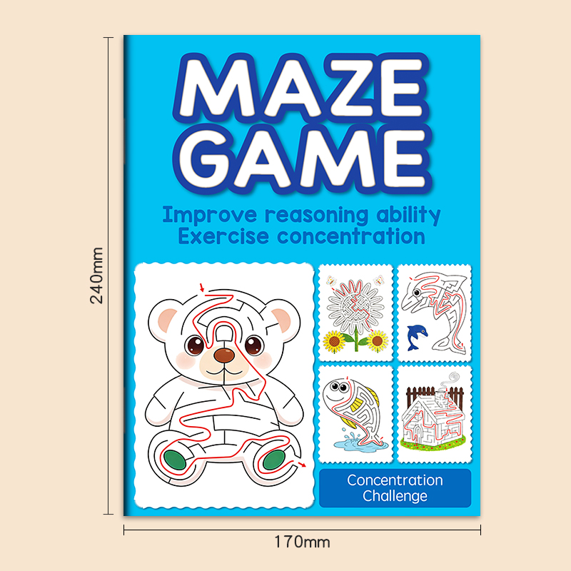 Libro de dibujo Maze Fun para  - Education Kids Definition reseña y precio