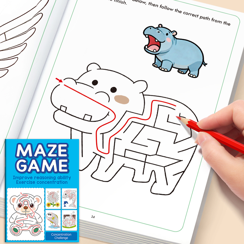 Libro de dibujo Maze Fun para  - Education Kids Definition reseña y precio