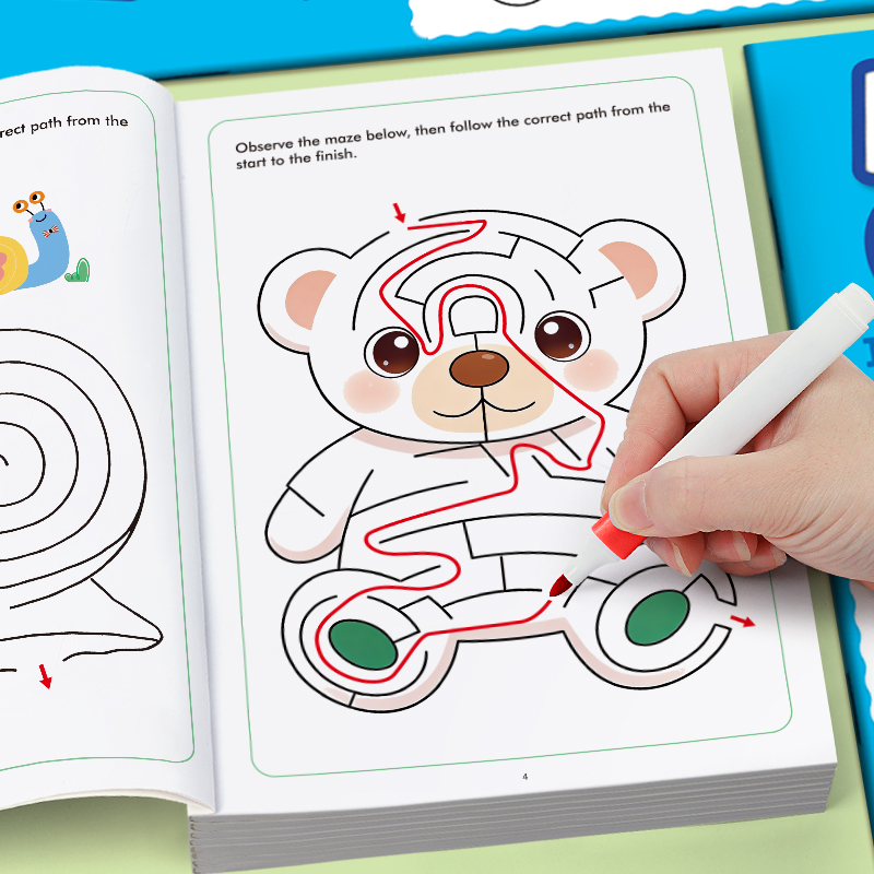 Libro de dibujo Maze Fun para  - Education Kids Definition reseña y precio