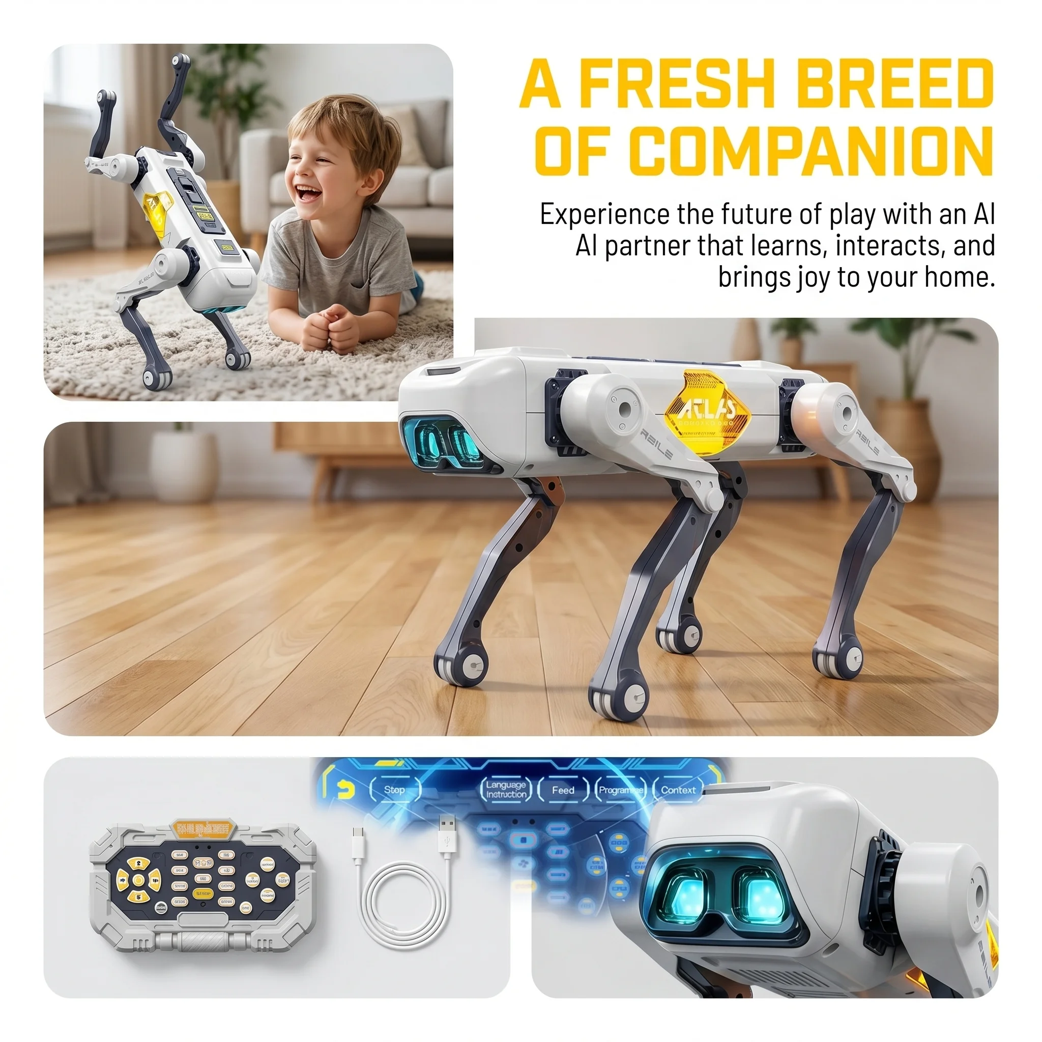 Perro Robot Inteligente con IA - Kids Educational Resources reseña y precio
