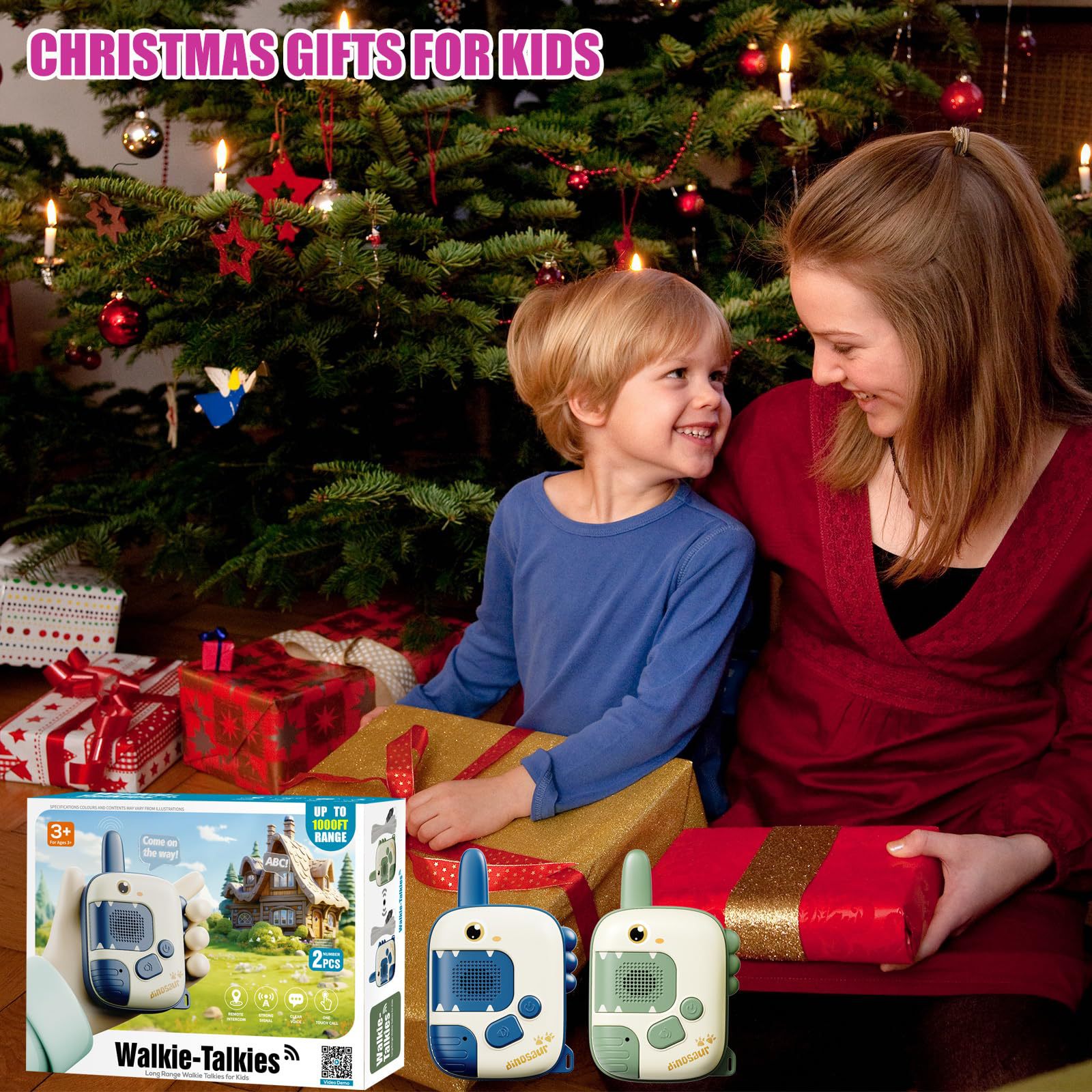 Walkie Talkie de dinosaurio pa - Kids Educational Game 2 reseña y precio