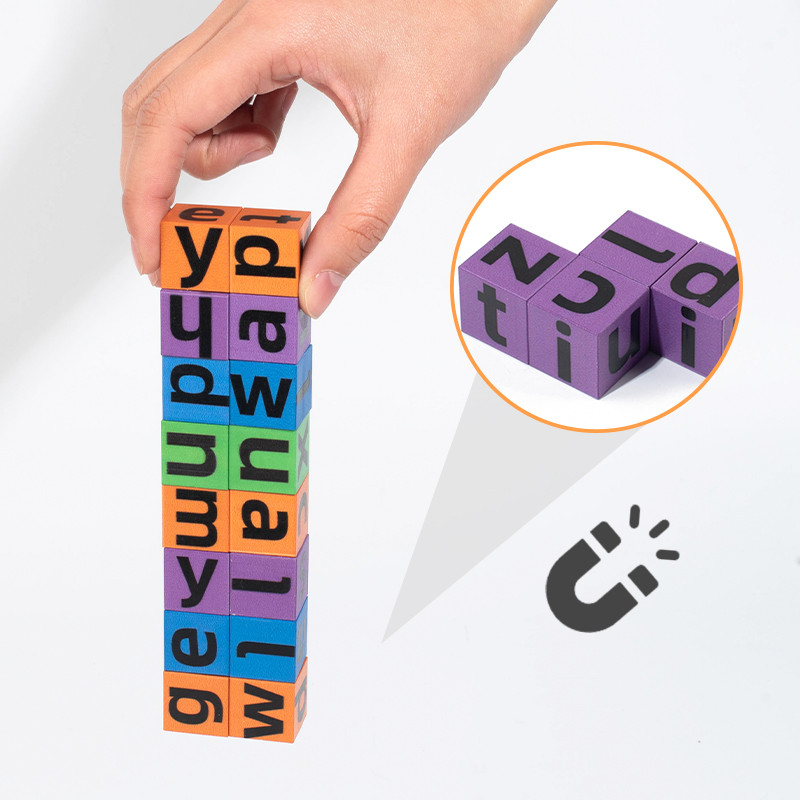 Juego de Cubos Magnéticos de O - English Kids Education reseña y precio