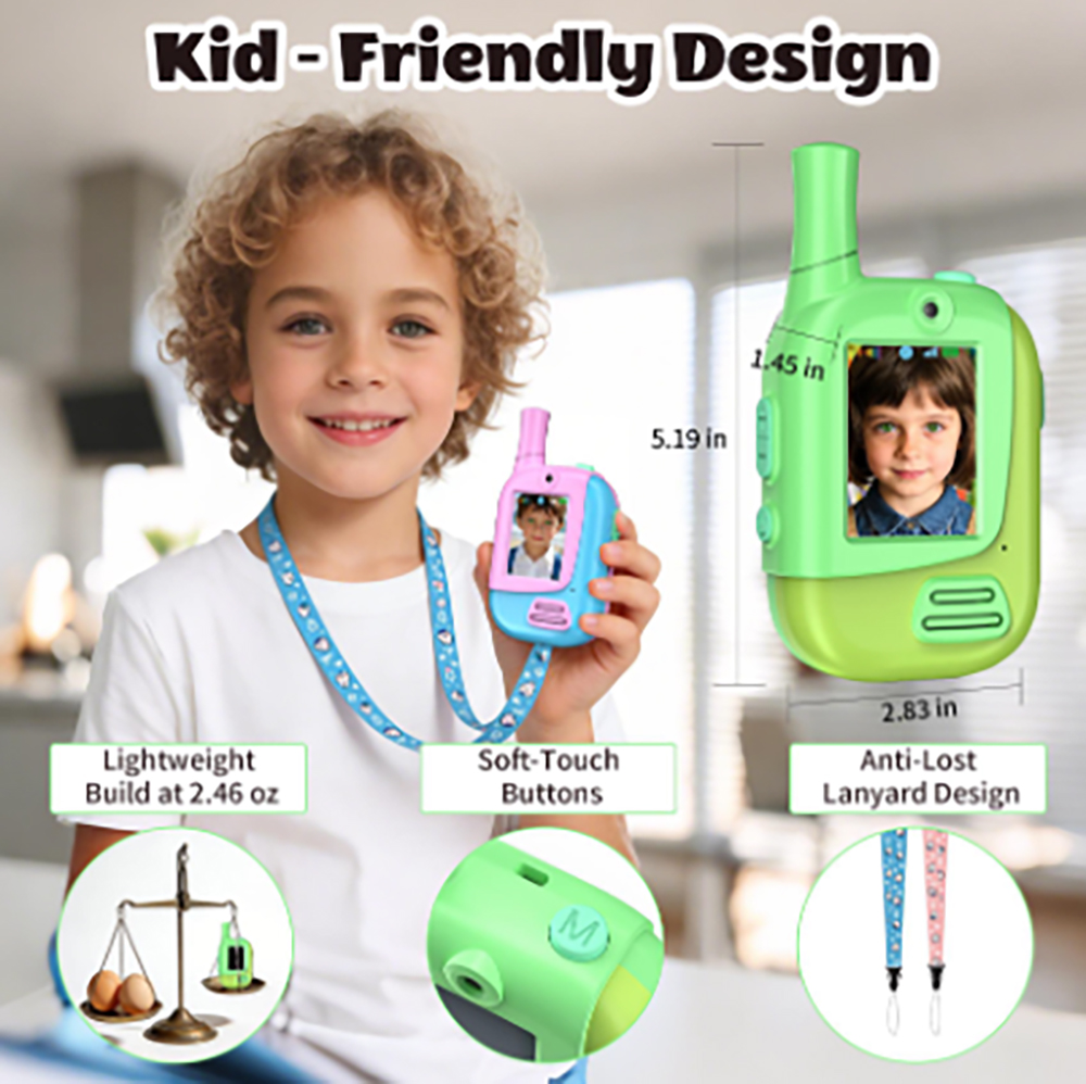 Paquete de 2 Walkie Talkies Re - Kids Educational Videos reseña y precio