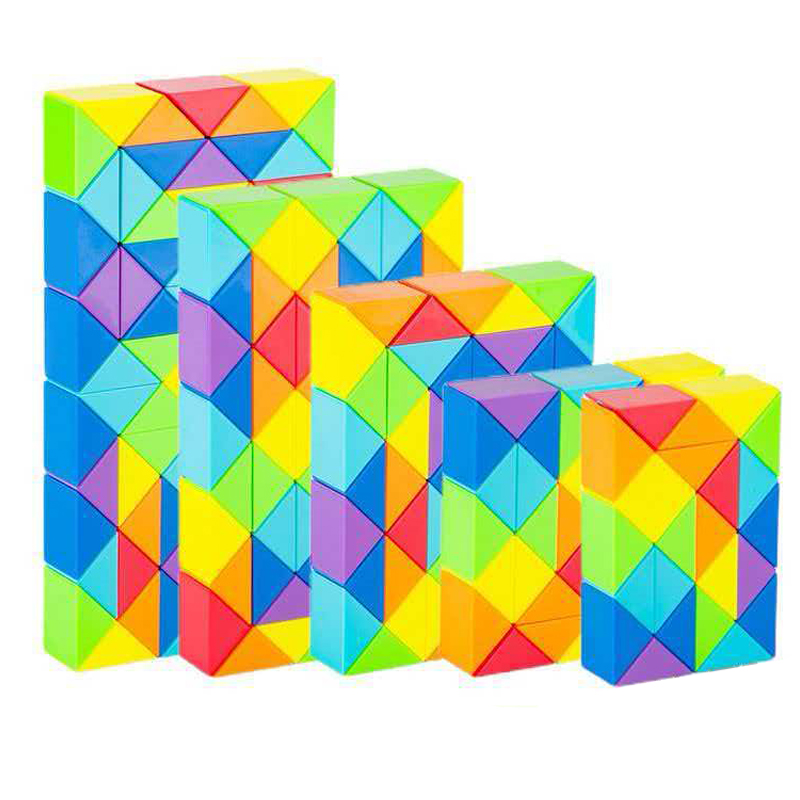 Cubo Mágico Arcoíris Plegable  - Kids Education Related reseña y precio