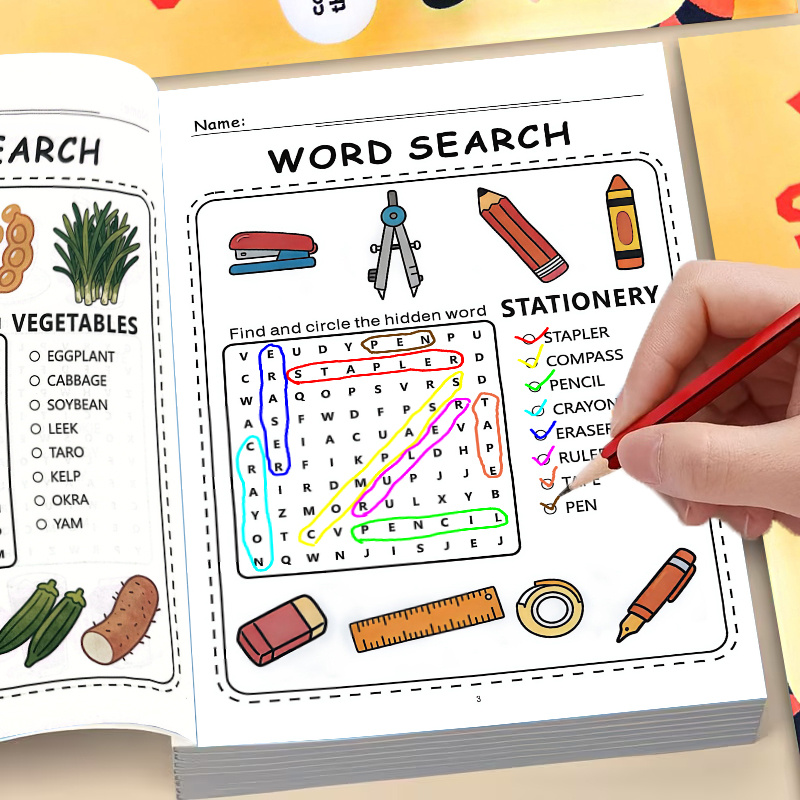 Libro de búsqueda de palabras: - Kids Education Related reseña y precio