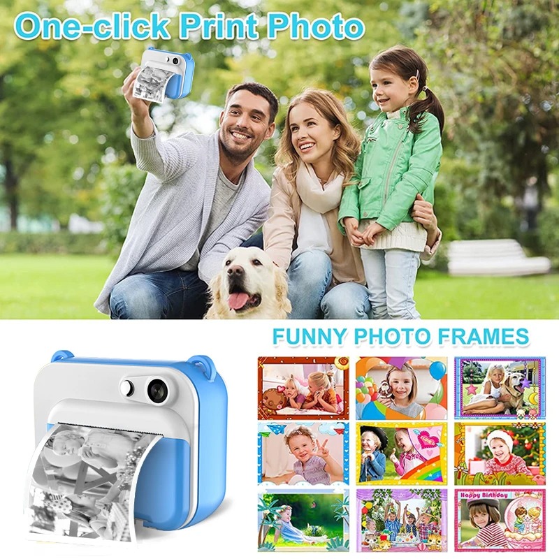 Cámara para niños con impresió - Kids Educational Videos reseña y precio