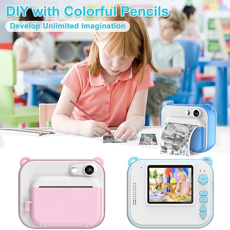 Cámara para niños con impresió - Kids Educational Videos reseña y precio