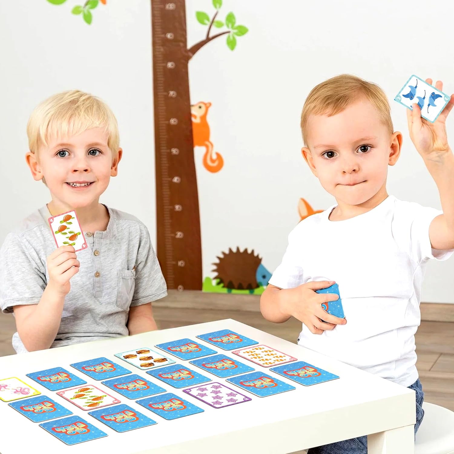Juegos de cartas 2 en 1 para n - Kids Educational Game 2 reseña y precio