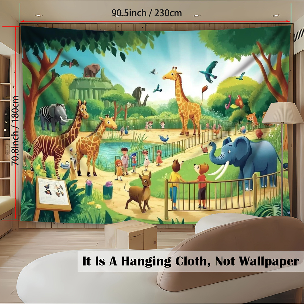 Tapiz de Pared Educativo con D - Kids Education Background reseña y precio