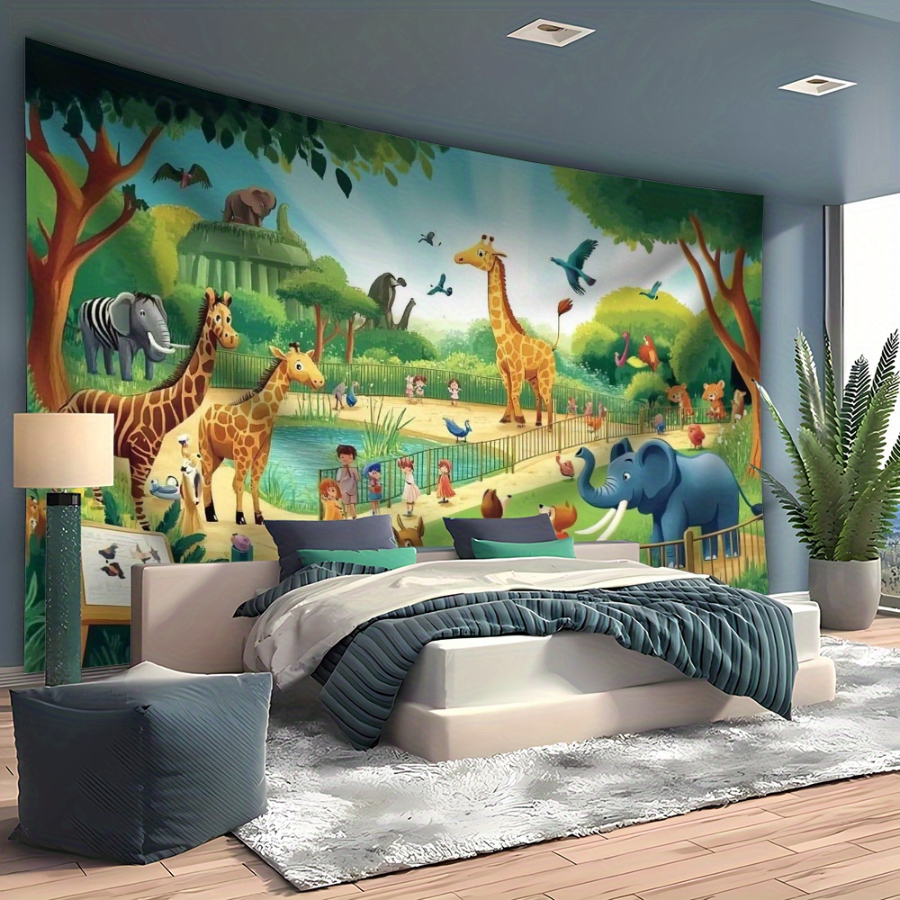 Tapiz de Pared Educativo con D - Kids Education Background reseña y precio